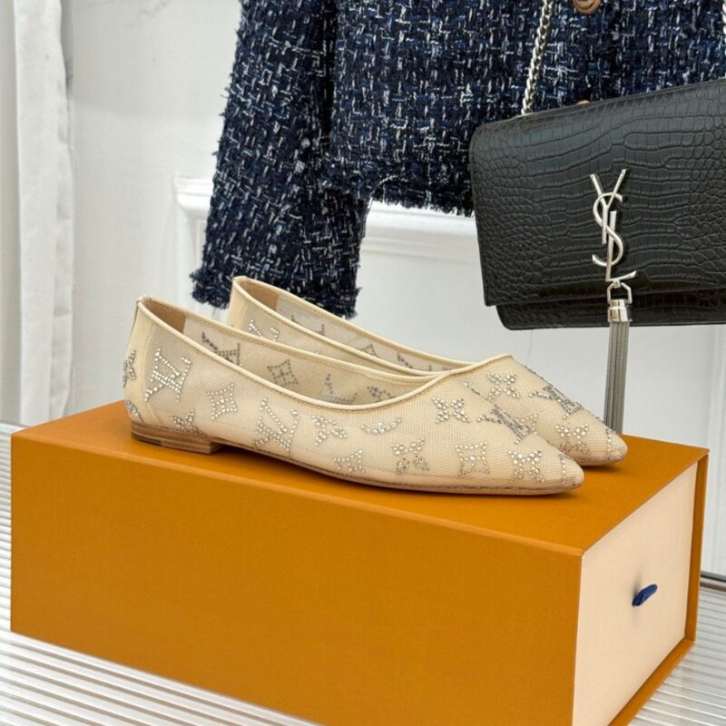 Alternative view of Louis Vuitton Gala Flat Ballerina Nude 1AIDQS