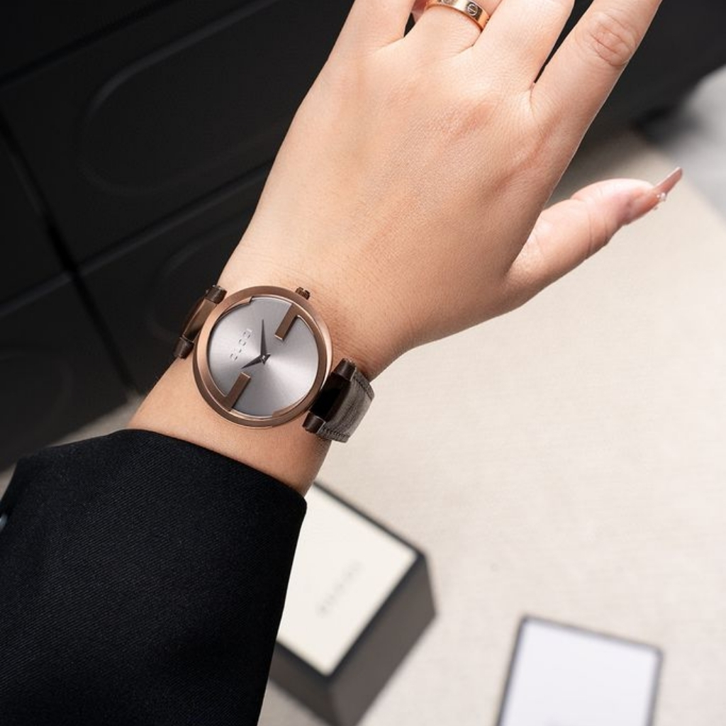Gucci Interlocking Watch Brown Dial 29mm YA133504 - Image 8