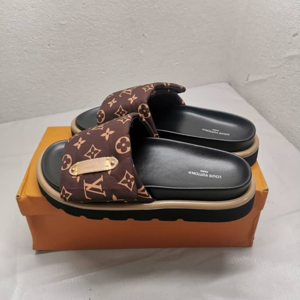 Louis Vuitton Pool Pillow Flat Comfort Mule Cacao Brown 1Aaebx - Image 3