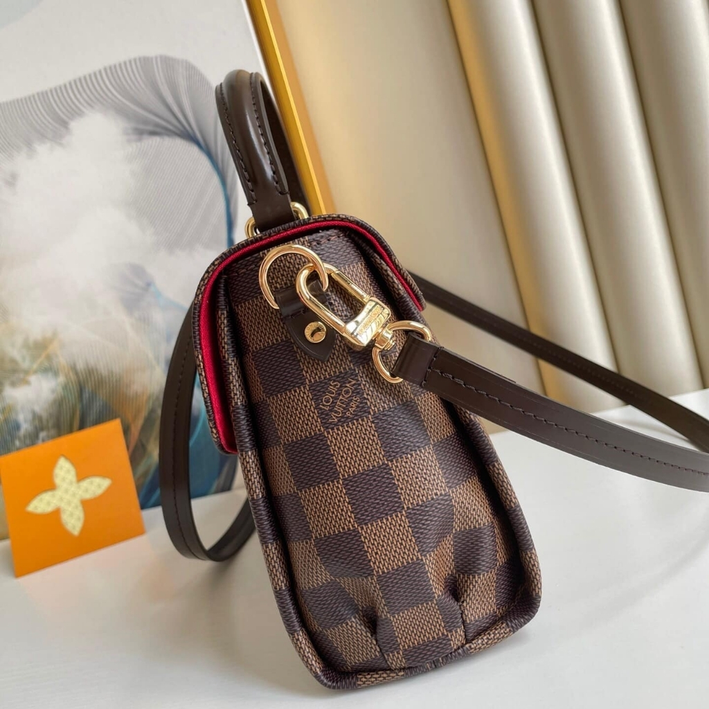 Louis Vuitton Croisette Damier Ebene Canvas 24cm N53000 - Image 4