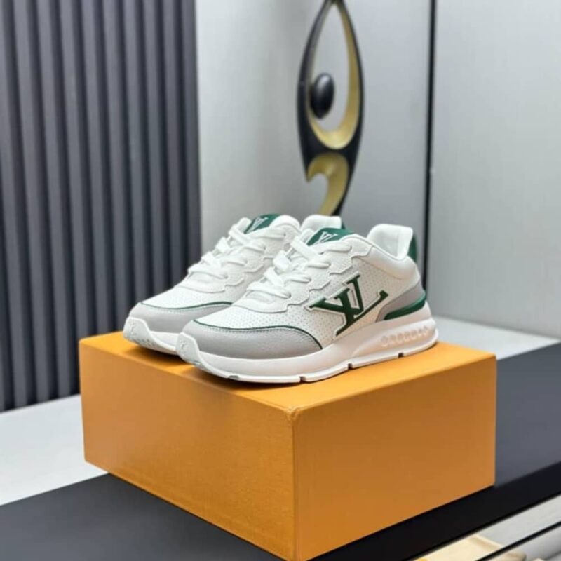 Alternative view of Louis Vuitton Lv Classic Sneaker Green 1Ahsuk