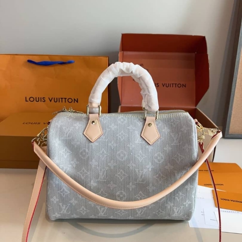Iconic Set: Speedy Soft 30 And Lisa Wallet Bicolor Monogram - Image 2