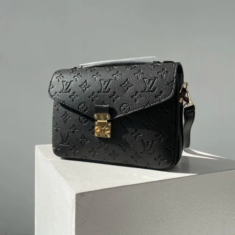 Alternative view of Louis Vuitton Monogram Canvas Pochette Métis Black 25Cm