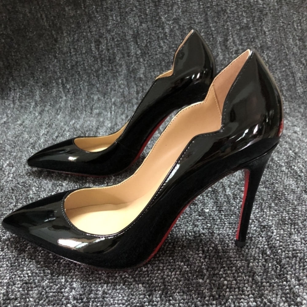 Christian Louboutin Hot Chick Pump Patent Leather Black 1190911BK01 - Image 3