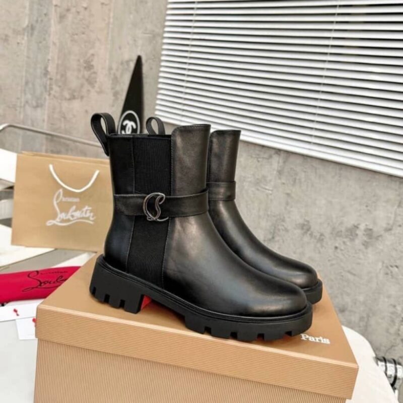 Alternative view of Christian Louboutin CL Chelsea Booty Lug Black 1230304BK01
