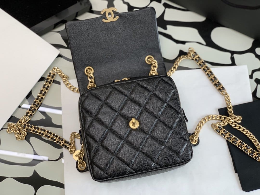 Chanel Cc Mini Flap Backpack Black 20Cm - Image 7