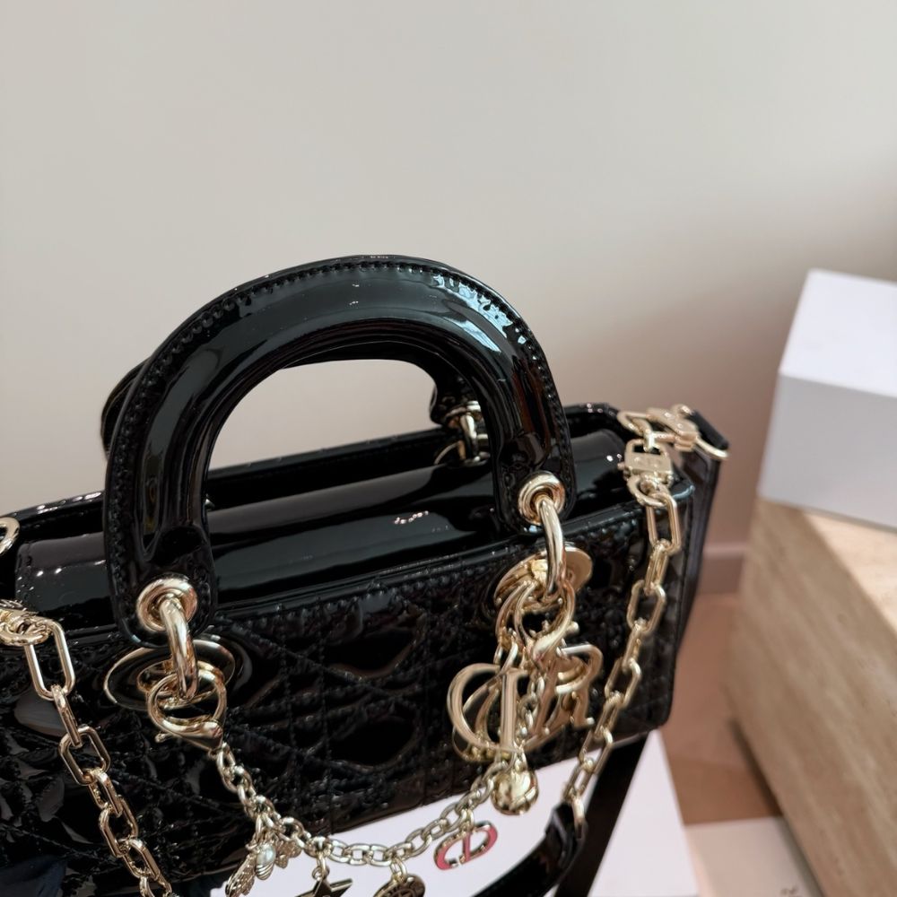 Dior Joy Gold Charm Edition Black 22Cm - Image 7