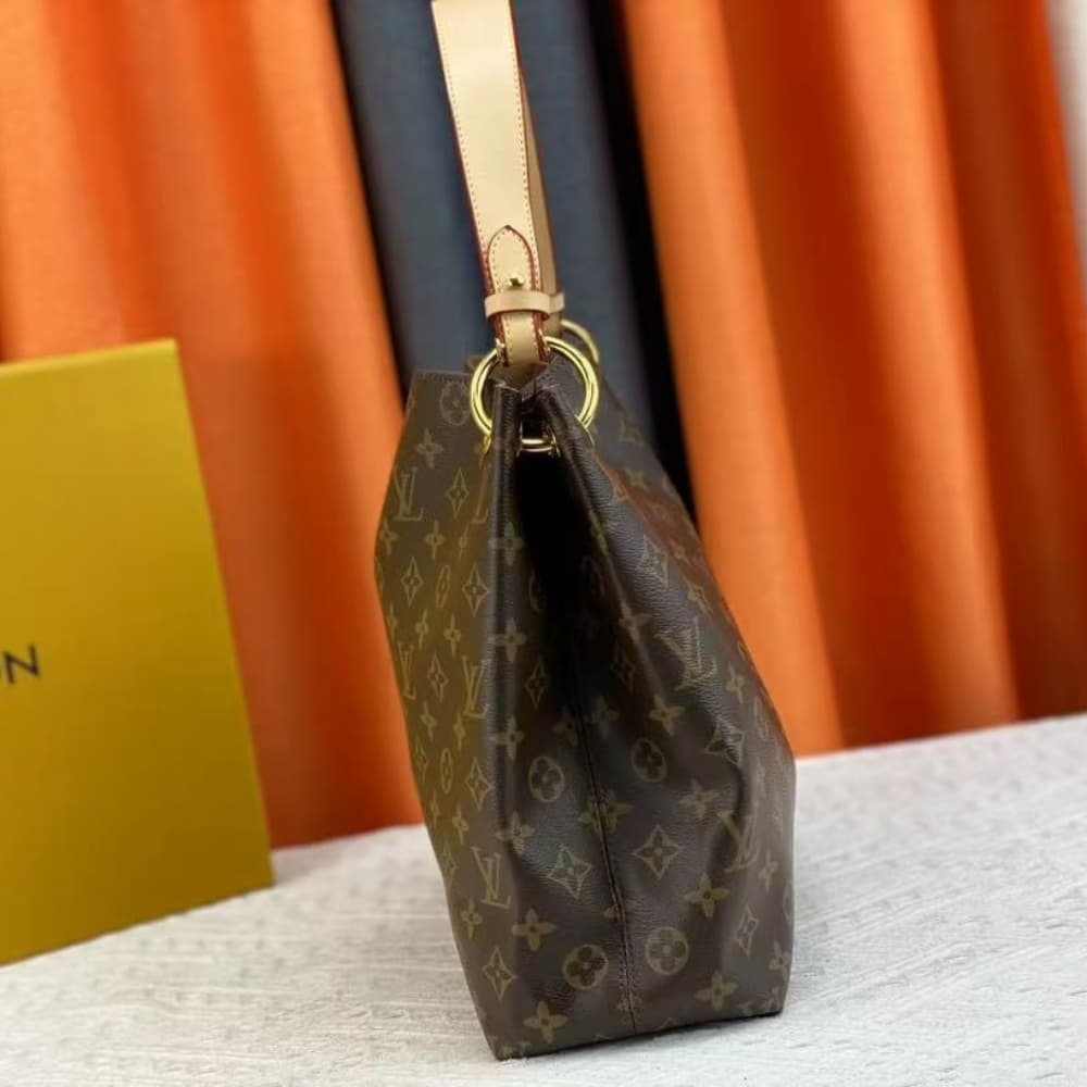 Iconic Set: Louis Vuitton Graceful Bag And Pocket Organizer Monogram Wallet - Image 4