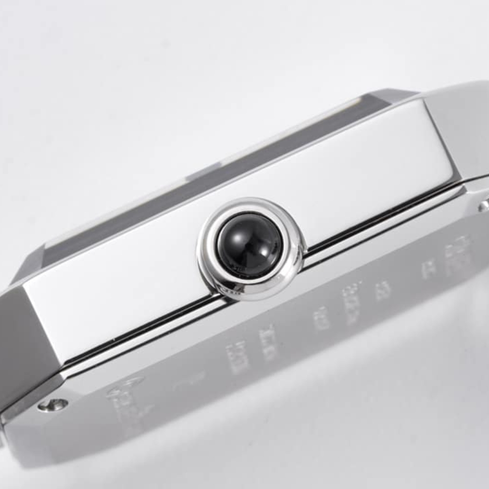 Chanel Premiere Edition Original Watch Silver Black 26Mm H7022 - Image 7