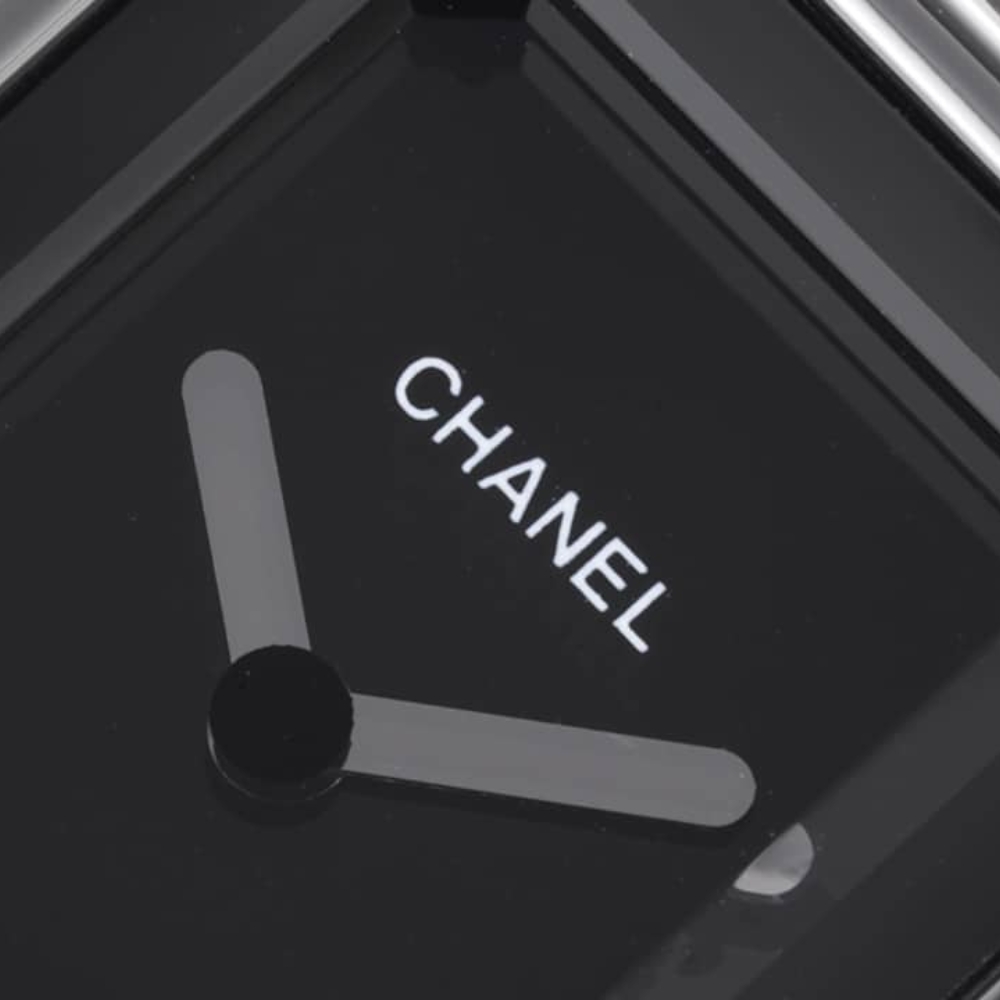 Chanel Premiere Edition Original Watch Silver Black 26Mm H7022 - Image 4
