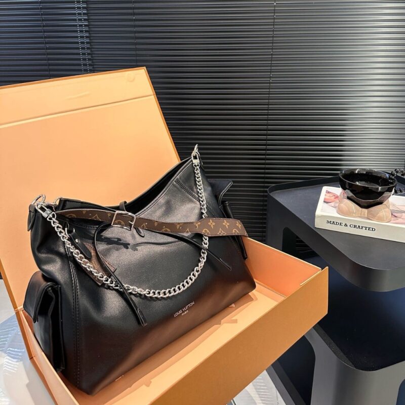 Alternative view of Louis Vuitton Carryall Cargo Vibe PM Bag Black 34Cm M24861