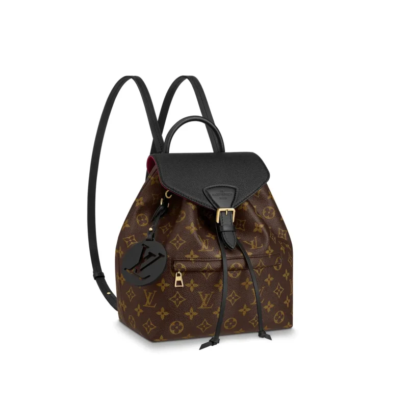 Louis Vuitton Montsouris PM Black 33Cm M45515