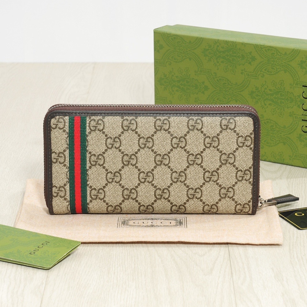 Iconic Set: Gucci Gg Small Tote Bag And Ophidia Wallets - Image 8