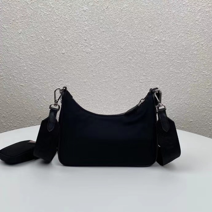 Prada Re Edition 2005 Re Nylon Black Red 22cm 1BH204 064 F0DL1 V I1L - Image 4