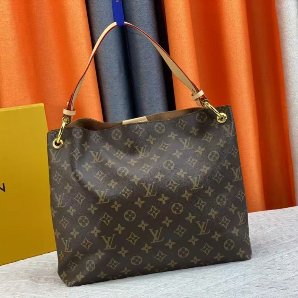 Iconic Set: Louis Vuitton Graceful Bag And Pocket Organizer Monogram Wallet - Image 5