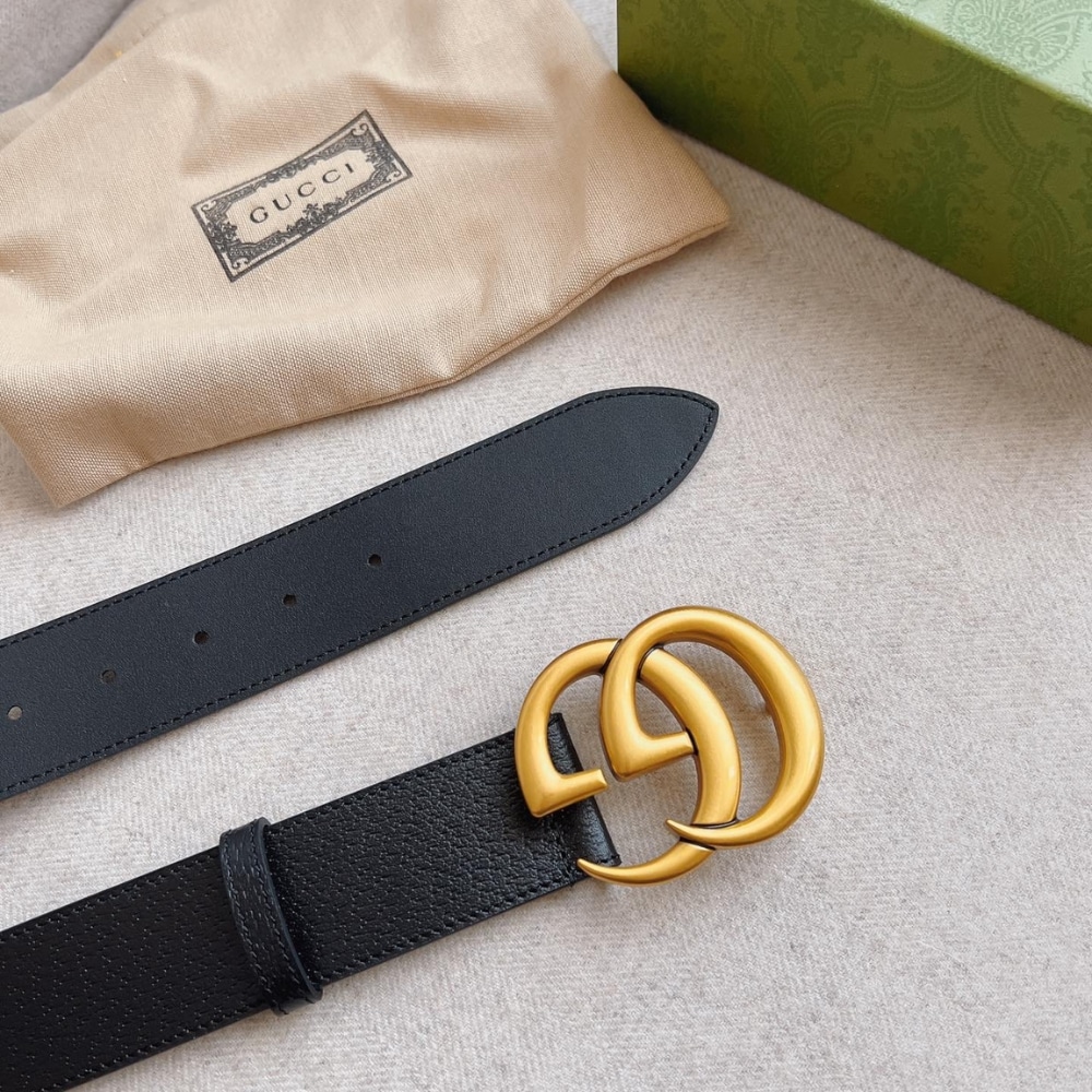 Summer Set: Gucci Marmont Medium Matelassé Shoulder Bag And Mamon Gg Gold Logo Belt - Image 7