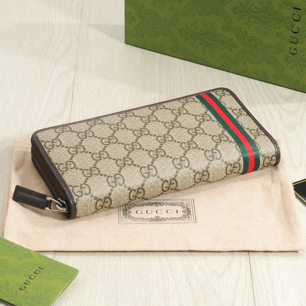 Iconic Set: Gucci Gg Small Tote Bag And Ophidia Wallets - Image 9