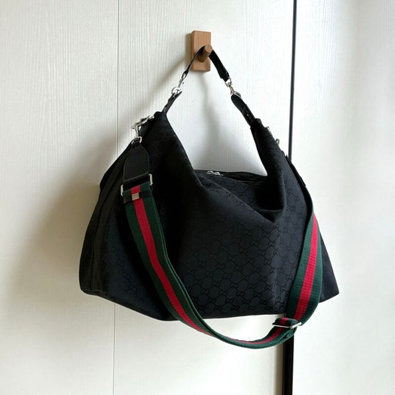 Alternative view of Gucci Brera Large Crossbody Bag Black 46Cm 864485 FAFWA 1053
