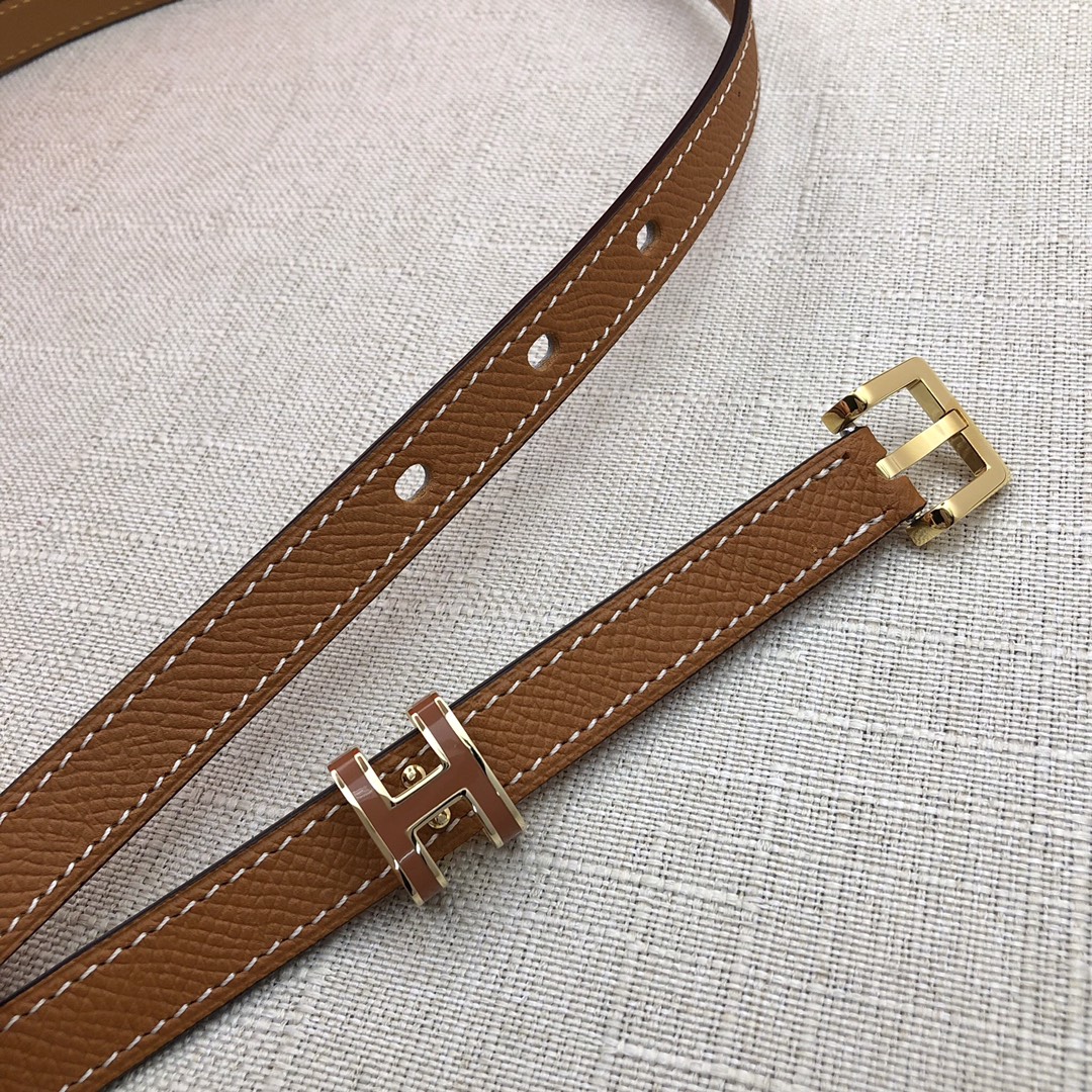 Hermes Pop H 15 Belt Brown 15Mm H081087Cd37085 - Image 6