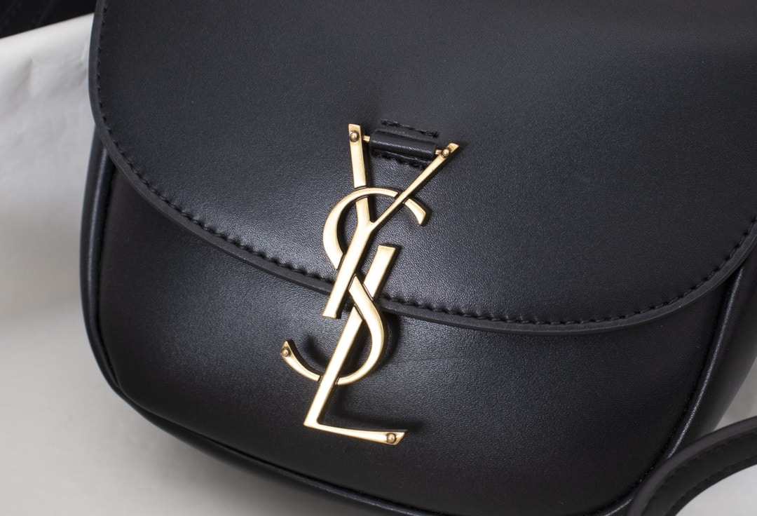 Saint Laurent Kaia Small Smooth Leather Black 619740Bwr0W1000 - Image 3