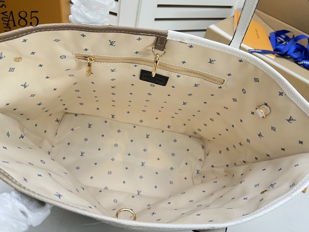Louis Vuitton Neverfull MM Sunset Kaki 31Cm M59859 - Image 9