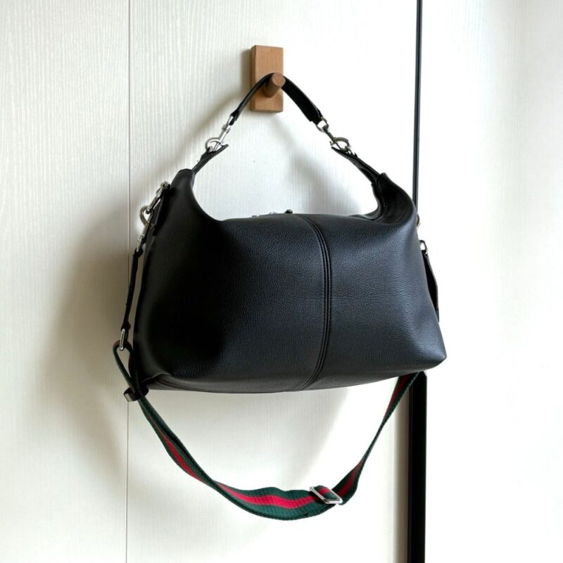 Alternative view of Gucci Brera Medium Crossbody Bag Black 33Cm 866938 AAGDQ 1053