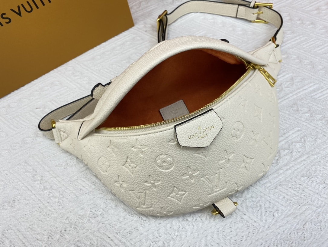 Louis Vuitton Monogram Empreinte Bumbag Creme 37Cm M44836 - Image 10