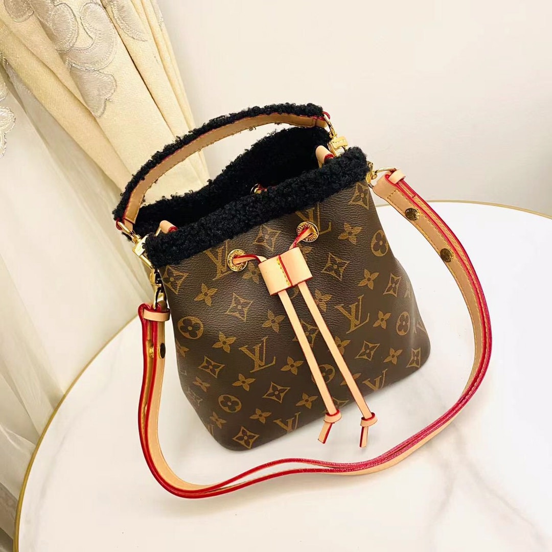Louis Vuitton Néonoé Monogram Black BB 20Cm - Image 7