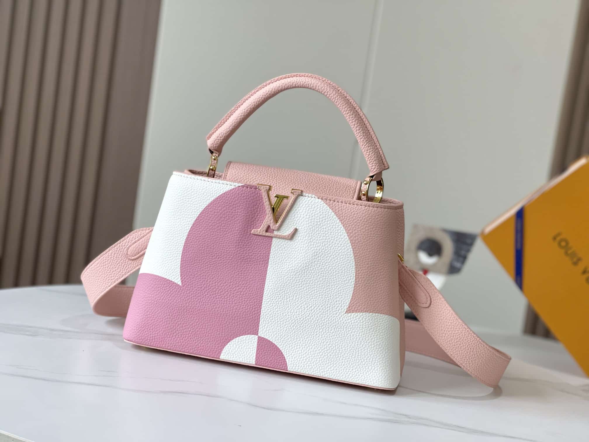 Louis Vuitton Capucines BB Pink 27Cm M59532 - Image 6