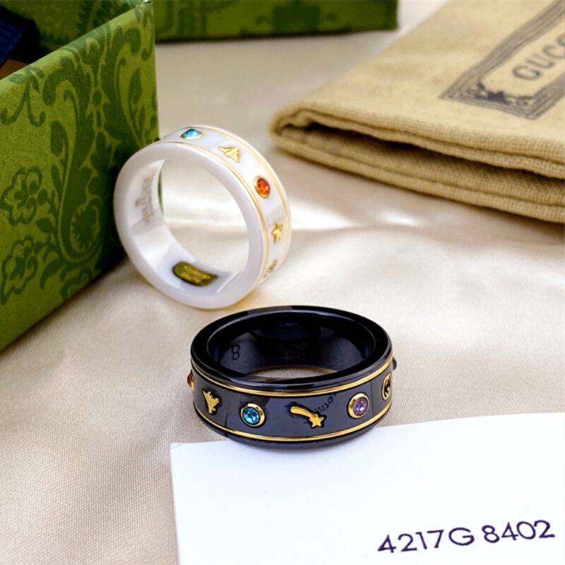 Alternative view of Gucci Icon Ring With Gemstones