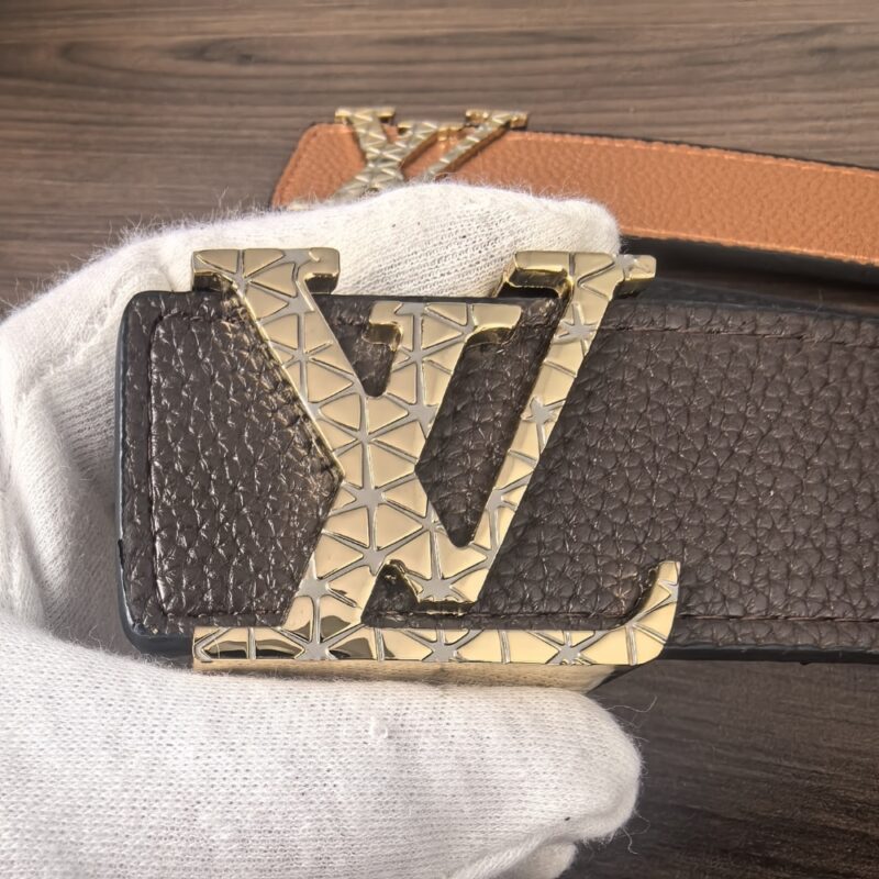 Alternative view of Louis Vuitton Lv Initiales Belt Brown 38Mm