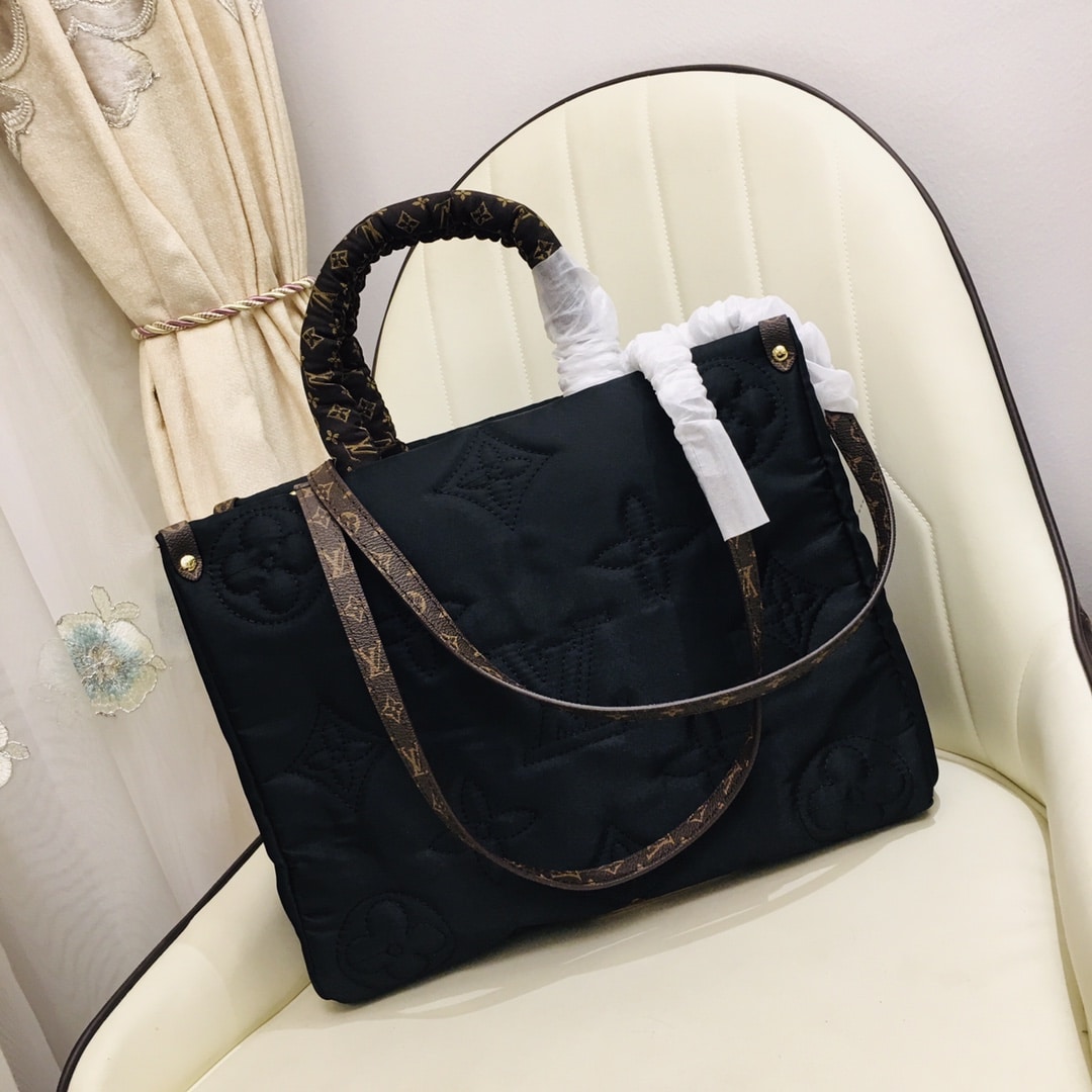 Louis Vuitton Onthego MM Black M21069 - Image 10