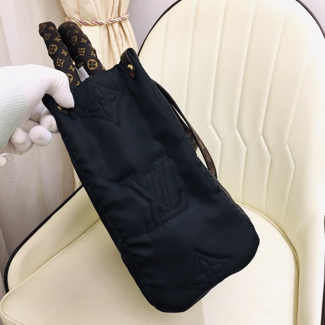 Louis Vuitton Onthego MM Black M21069 - Image 7