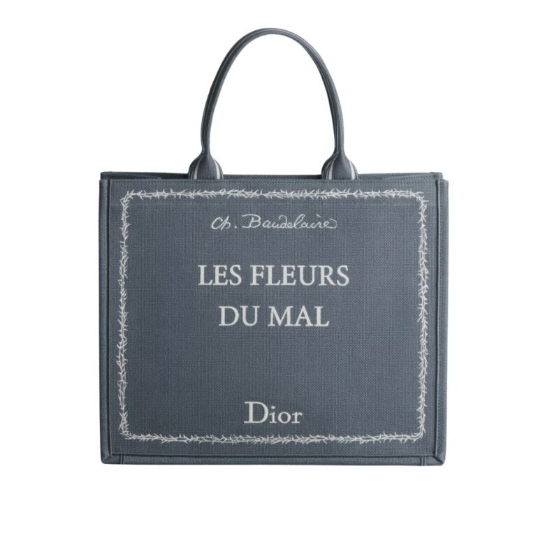 Dior Medium Book Tote Blue And White 36Cm 1BTSH299JAF H56E