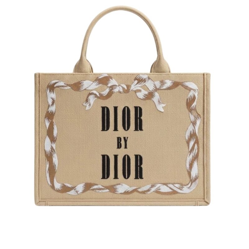 Dior Large Book Tote Beige And Black 42Cm M1349PEWL M38I