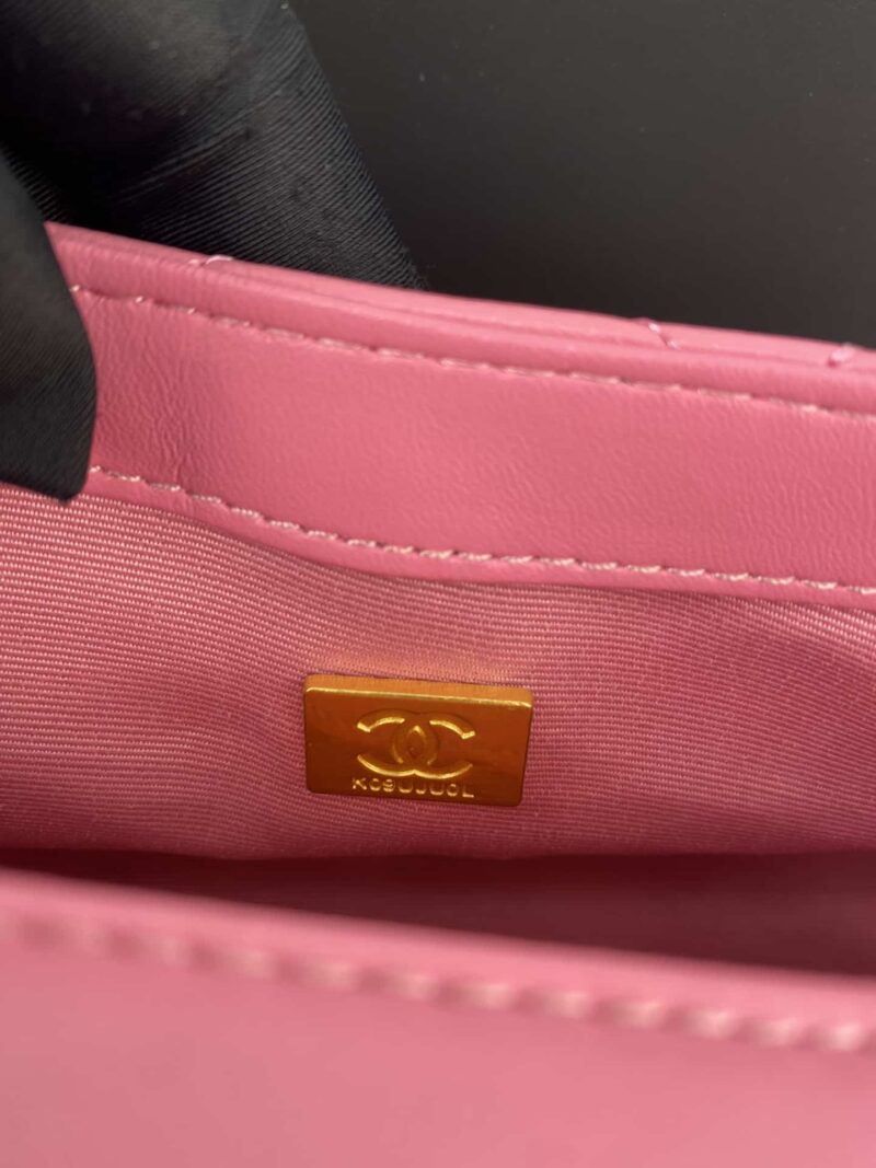 Alternative view of Chanel Mini Flap Bag Pink 18Cm As3205