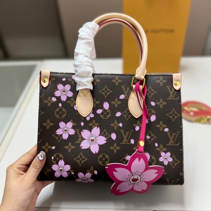 Alternative view of Iconic Set: Louis Vuitton X Takashi Murakami Onthego Pm And Victorine Wallet