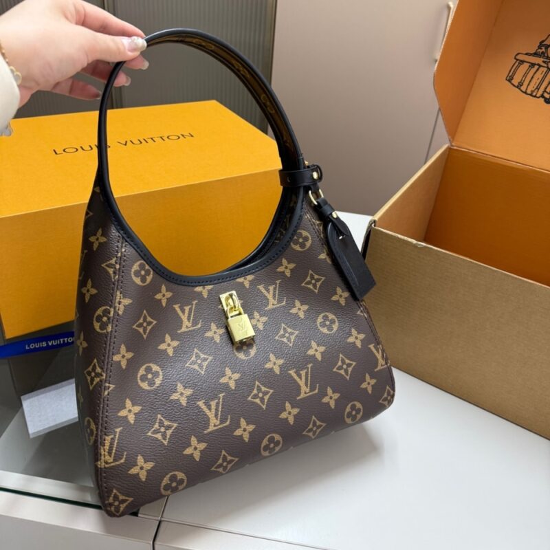 Alternative view of Summer Set: Louis Vuitton The Drop Pm Monogram Brown 28Cm M1294 And Gaston Wearable Wallet Monogram Macassar Coated Canvas Brown 18Cm