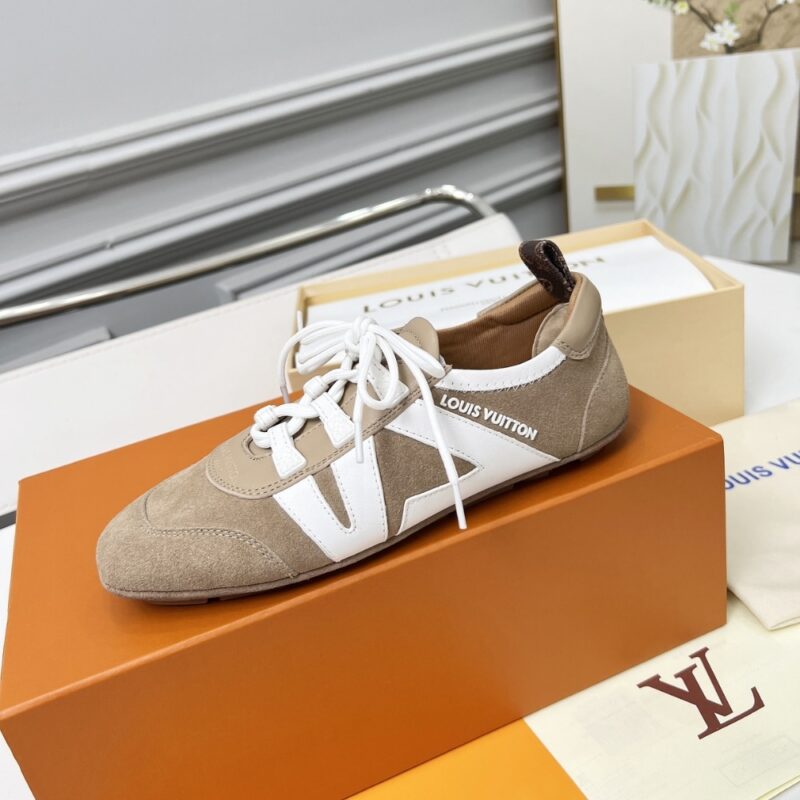 Alternative view of Louis Vuitton Lv Sneakerina Hazelnut Brown 1Ahnfa