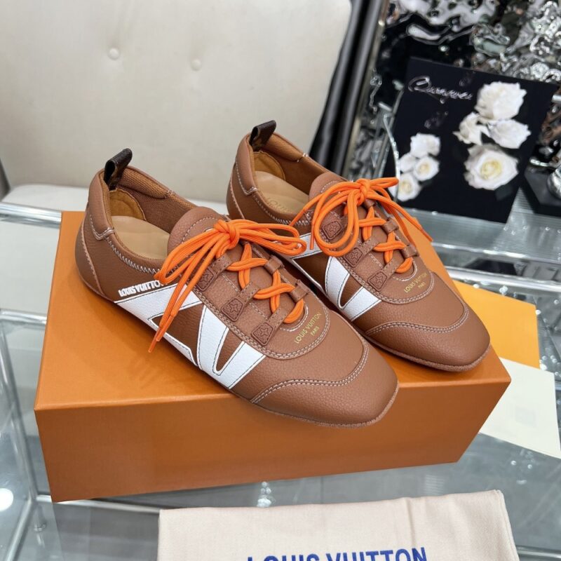 Alternative view of Louis Vuitton Lv Sneakerina Camel Brown 1Aicum
