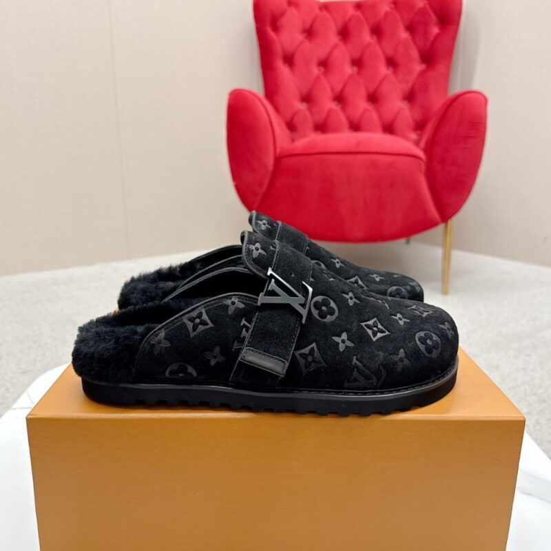 Alternative view of Louis Vuitton Lv Cosy Comfort Clog Black 1Aittt
