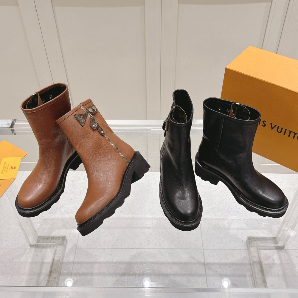 Louis Vuitton Lv Beaubourg Ankle Boot Black 1Aidd4 - Image 10