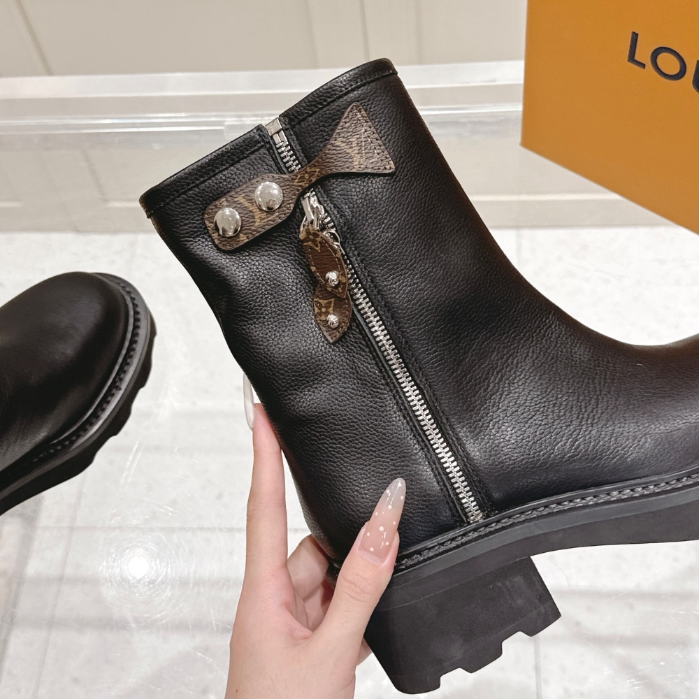 Louis Vuitton Lv Beaubourg Ankle Boot Black 1Aidd4 - Image 8