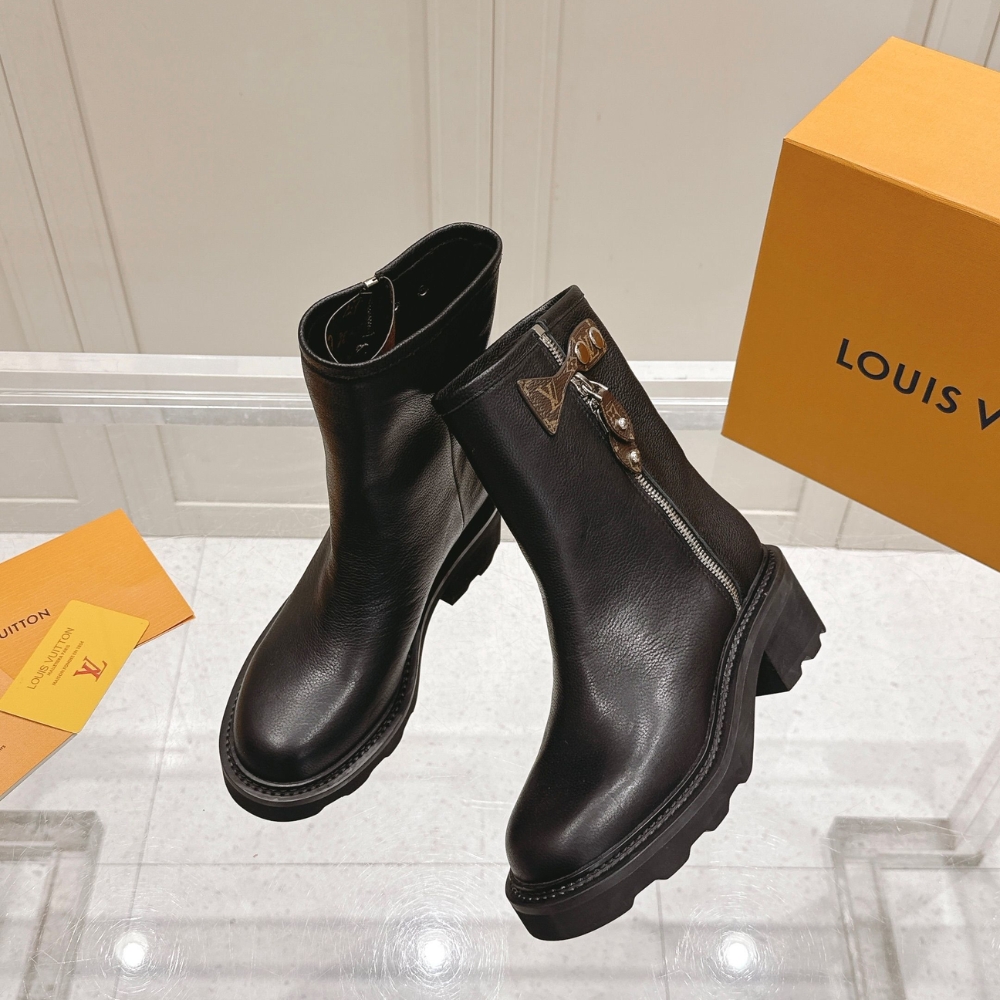 Louis Vuitton Lv Beaubourg Ankle Boot Black 1Aidd4 - Image 6