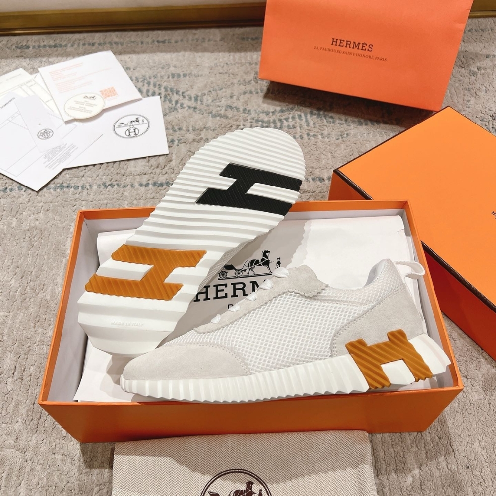 Hermes Bouncing Sneaker Blanc H232856ZH91450 - Image 10