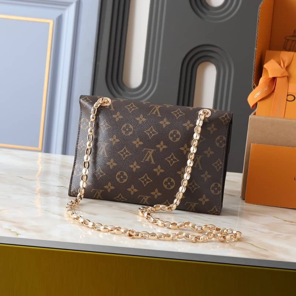 Louis Vuitton Victoire Monogram Canvas Noir Black 27Cm M41730 - Image 4