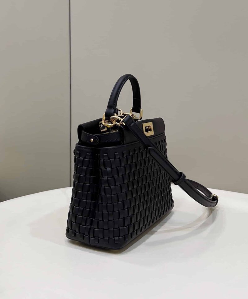 Alternative view of Fendi Peekaboo Bag Black 24Cm