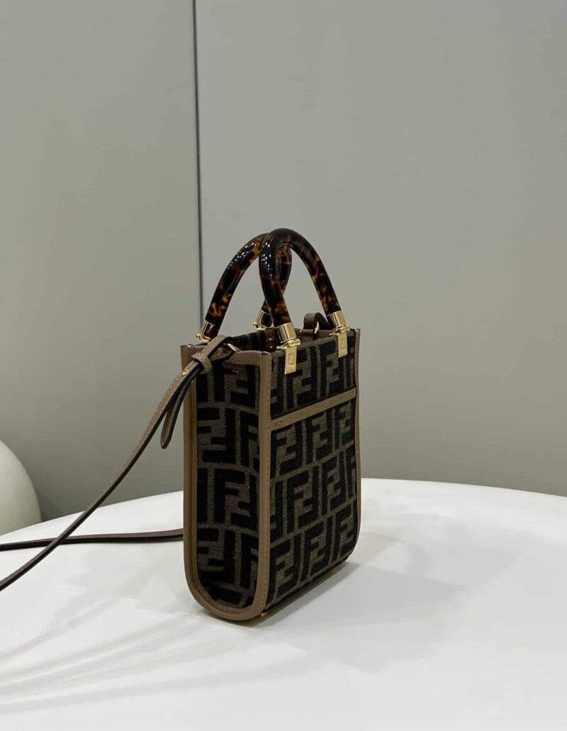 Alternative view of Mini Sunshine Shopper Brown Ff Fabric Mini Bag 18Cm 8Bs051Alvxf1Ge3