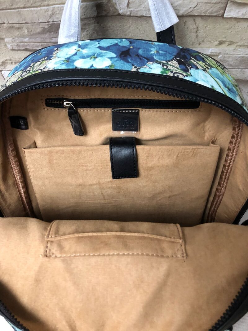 Alternative view of Gucci Gg Blooms Backpack Blue Blooms 41Cm 427042 Ku2Qn 8493