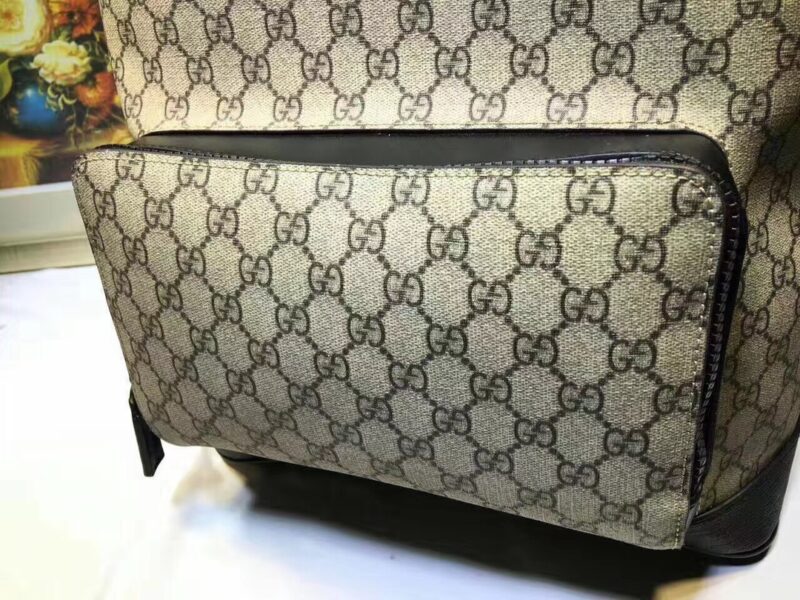Alternative view of Gucci Gg Supreme Backpack Beige 41Cm 406370 Klqax 9772